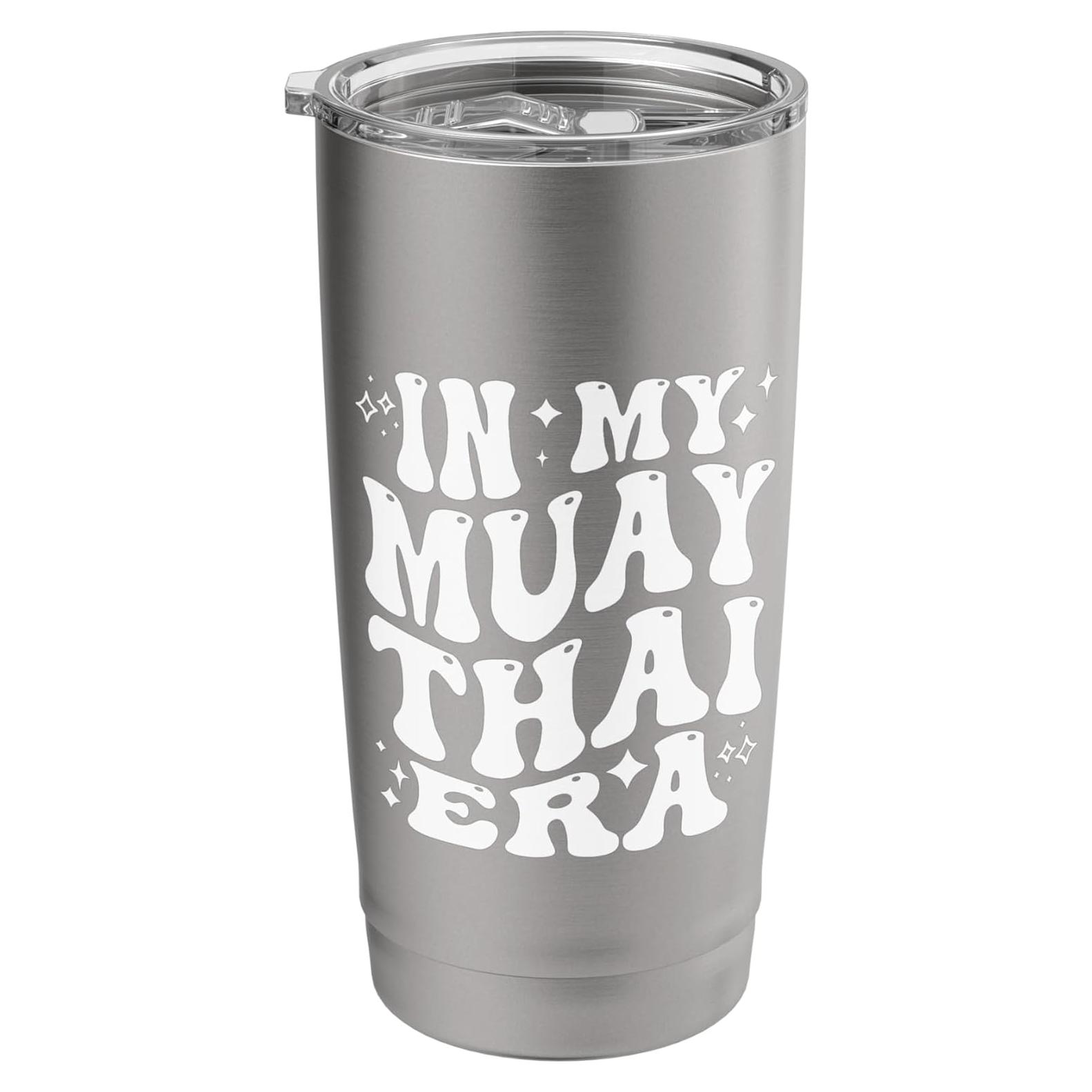 Vaso Térmico Acero Inoxidable 20 Oz Muay Thai Addictive Designs