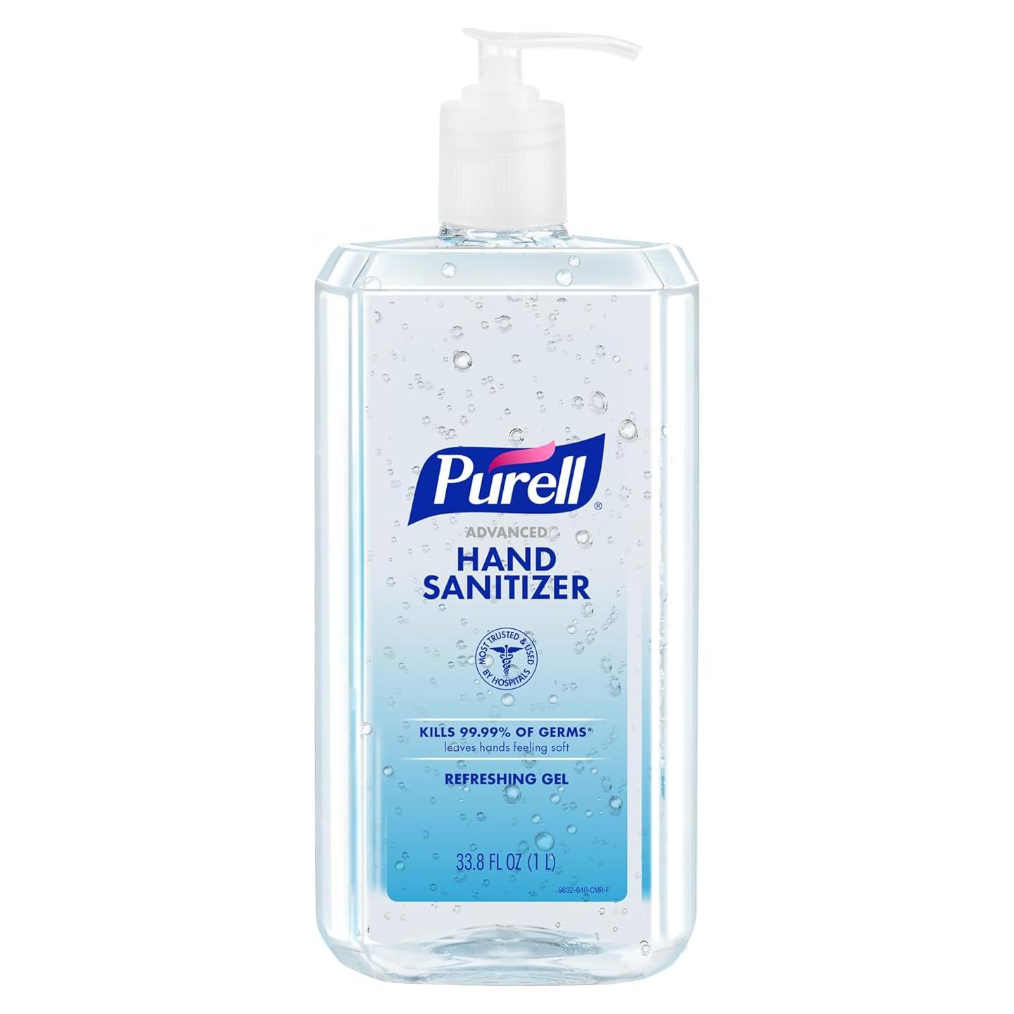 Gel Desinfectante de Manos PURELL Avanzado 1L con Dosificador