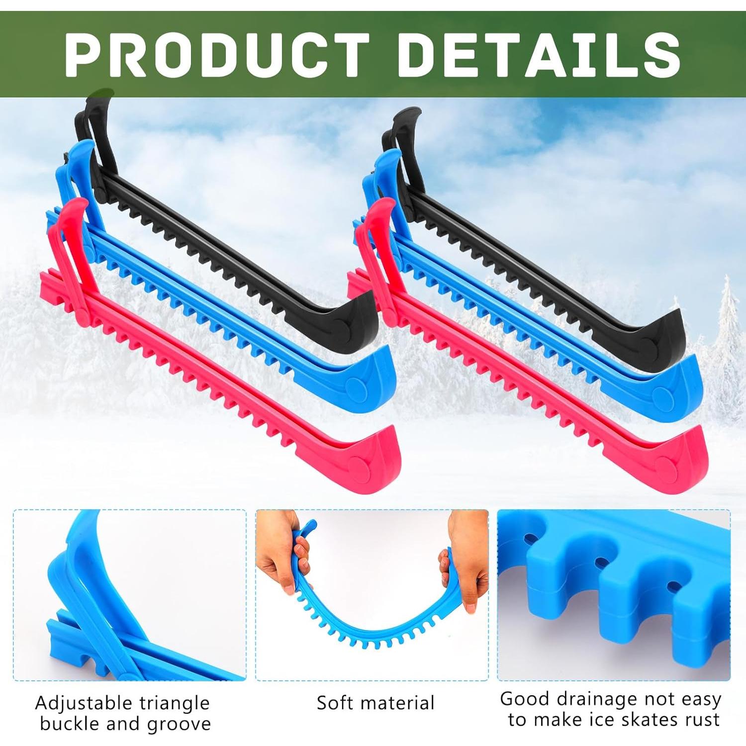 Protectores de Patines de Hielo HMDZMR Ajustables 34.5 cm