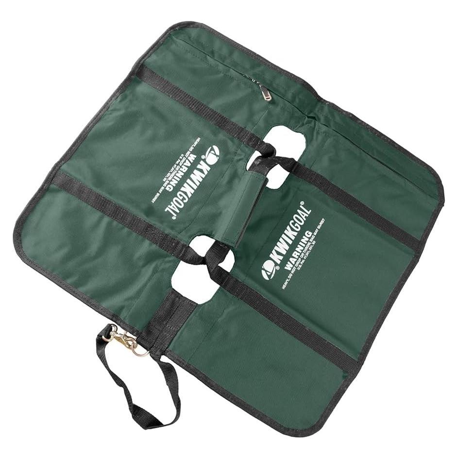Bolsa de Anclaje Saddle Kwik Goal Negra para Fútbol