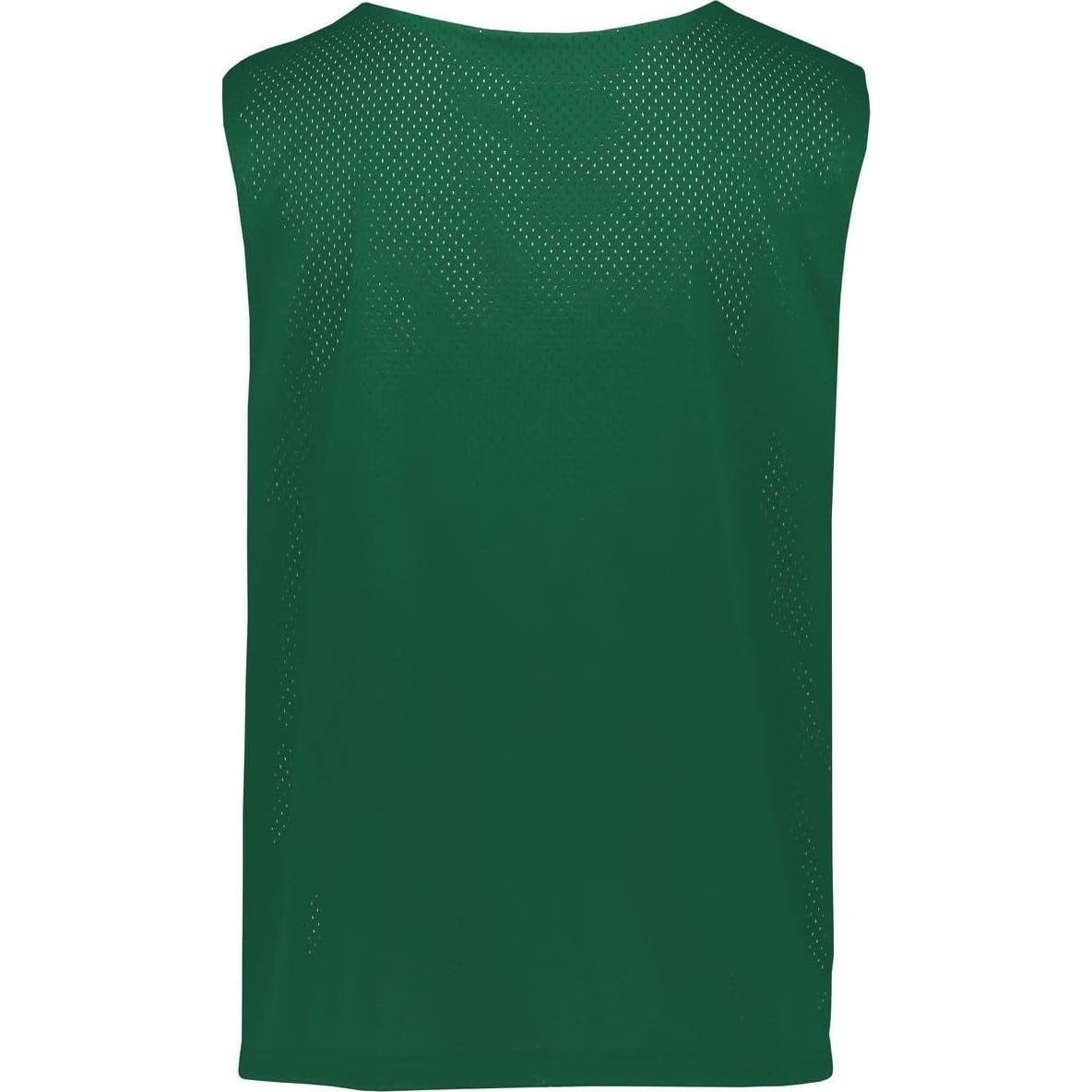 Pinnie Reversible de Malla Augusta Sportswear Verde Grande