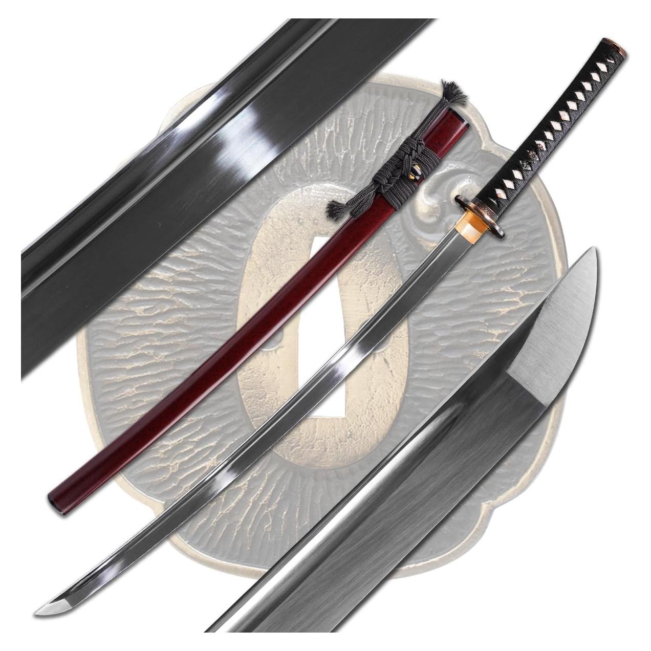 Katana ShadowDancer Hecha a Mano 71.12 cm Acero 9260