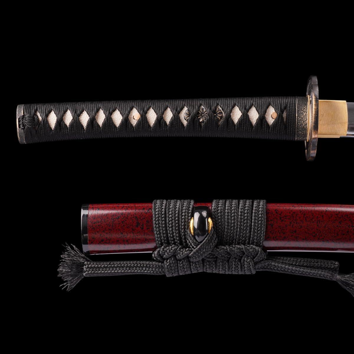 Katana ShadowDancer Hecha a Mano 71.12 cm Acero 9260