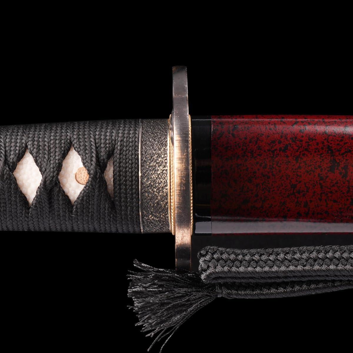 Katana ShadowDancer Hecha a Mano 71.12 cm Acero 9260