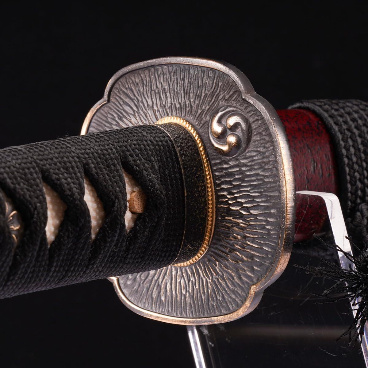 Katana ShadowDancer Hecha a Mano 71.12 cm Acero 9260