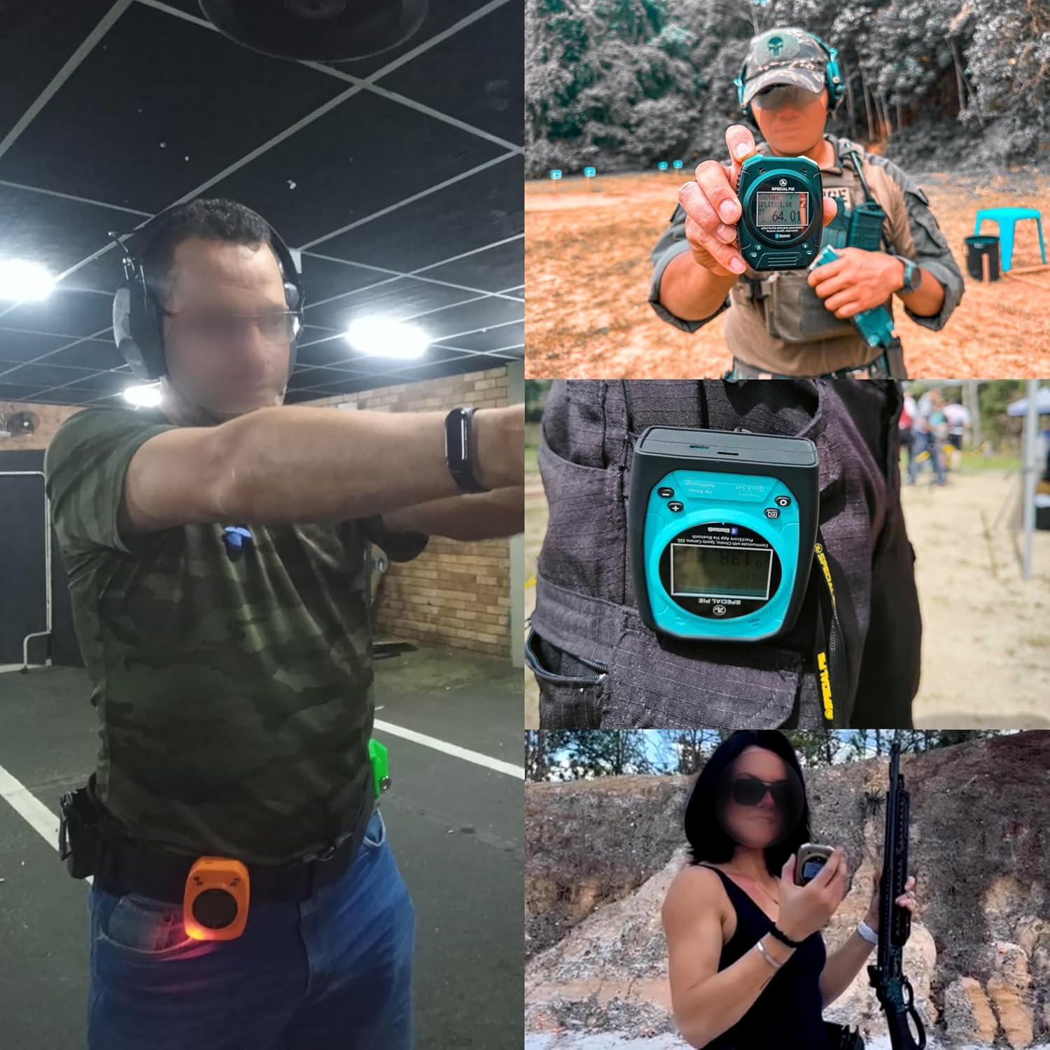 Temporizador de Disparos Design-Pie M1A2+ Caqui para Tiro