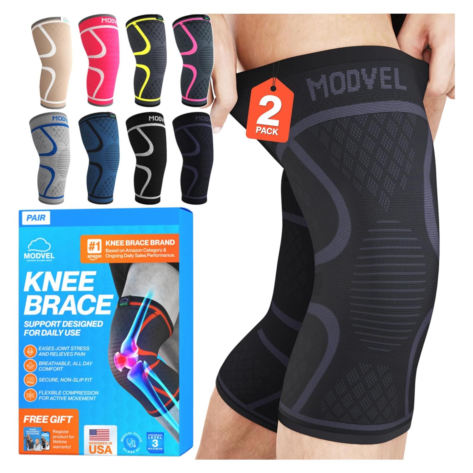 Rodillera de Compresión Modvel para Alivio de Dolor - Unisex