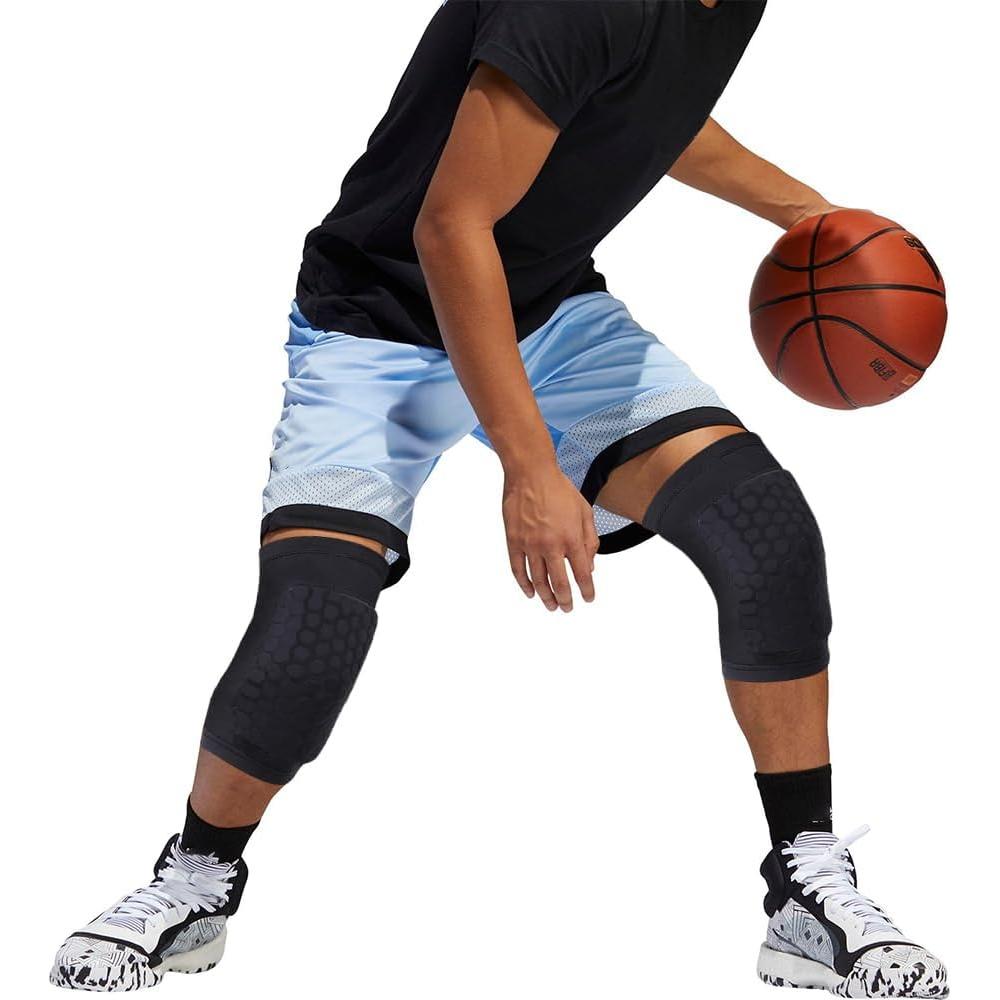 Manga de Compresión para Rodillas PISIQI - Unisex X-Grande Negra