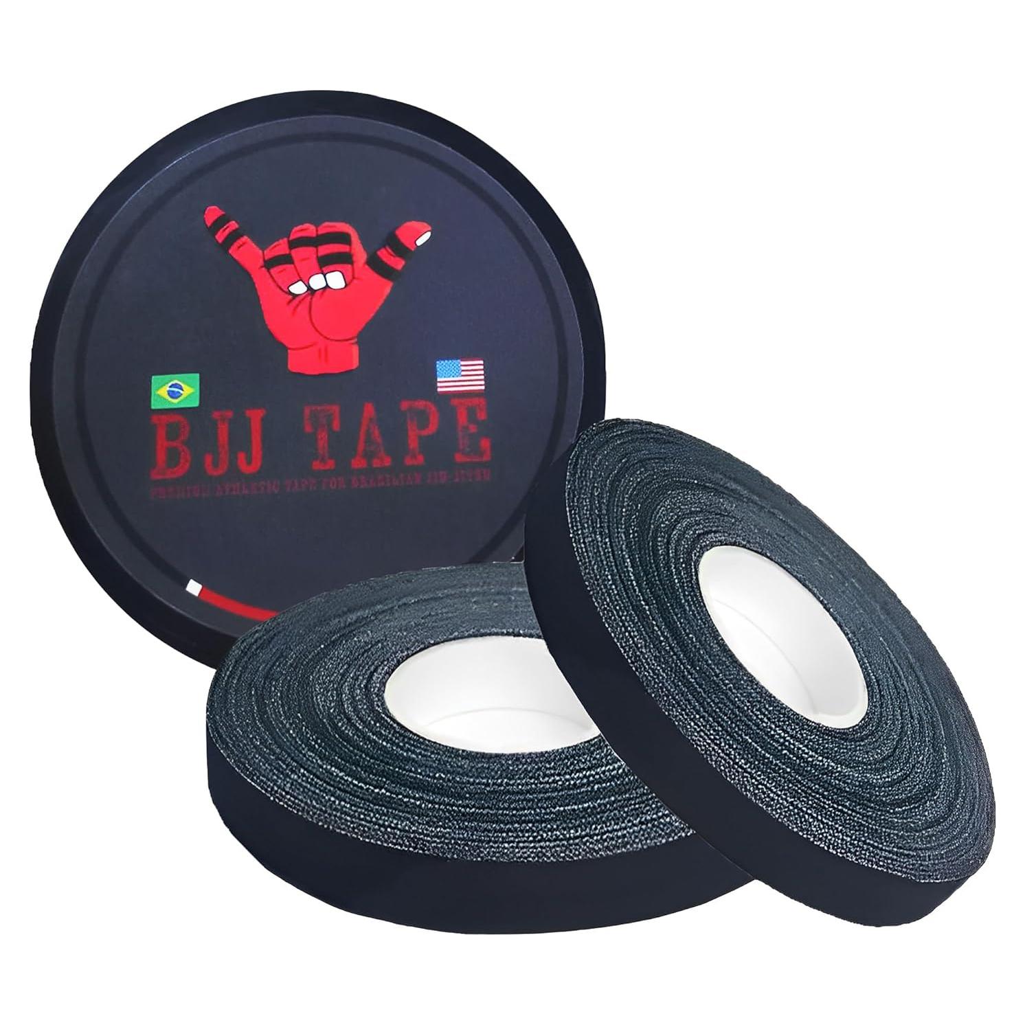 Cinta Deportiva REBEL X para Dedos BJJ 1.27 cm x 13.72 m - Negro