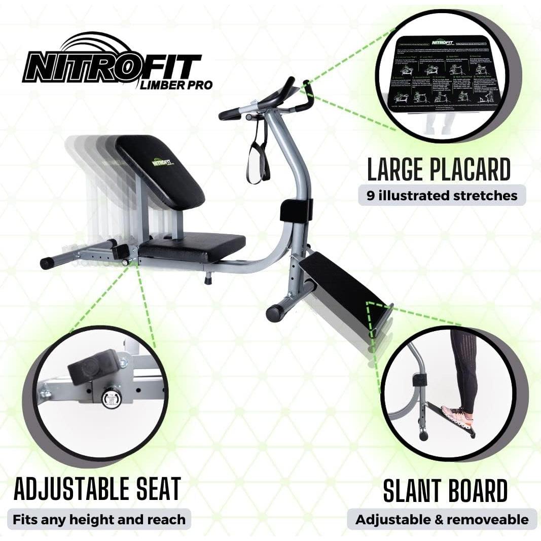 Máquina de Estiramiento Ajustable Nitrofit Limber Pro 2023