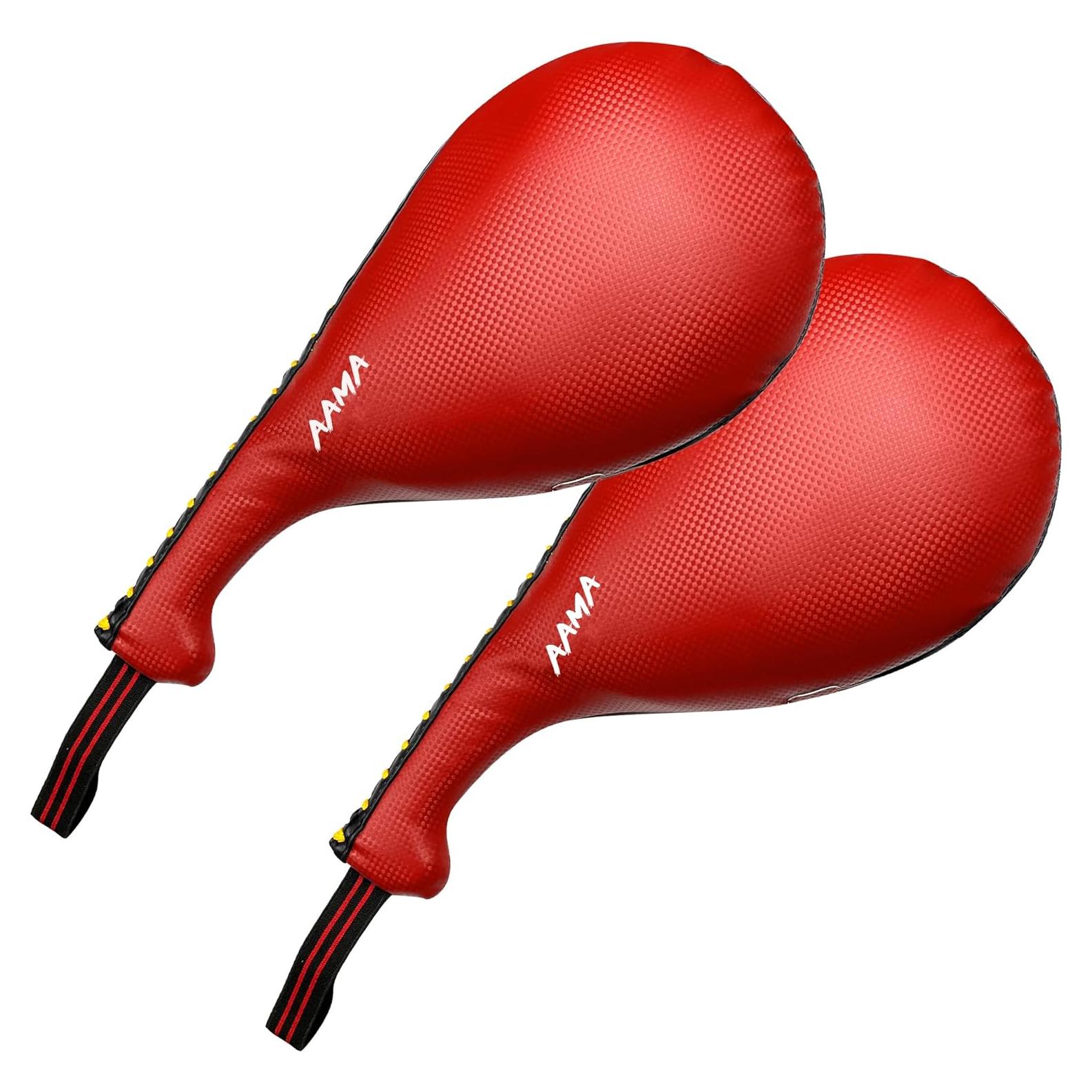 Objetivo de Patada Doble AAMA - Set de 2 Piezas - Rojo