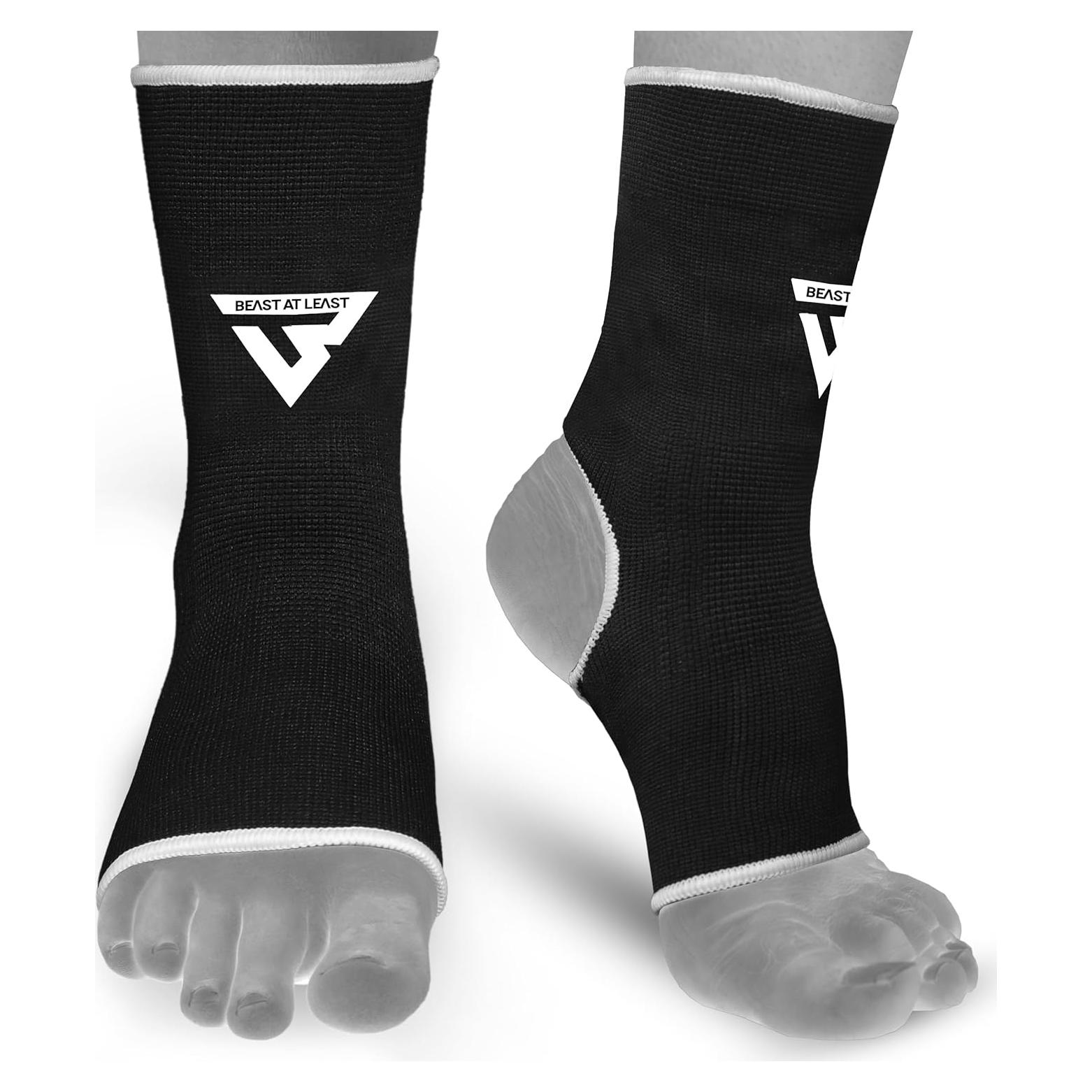 Venda de Tobillo Beast AT Least para MMA y Boxeo - S/M Blanco