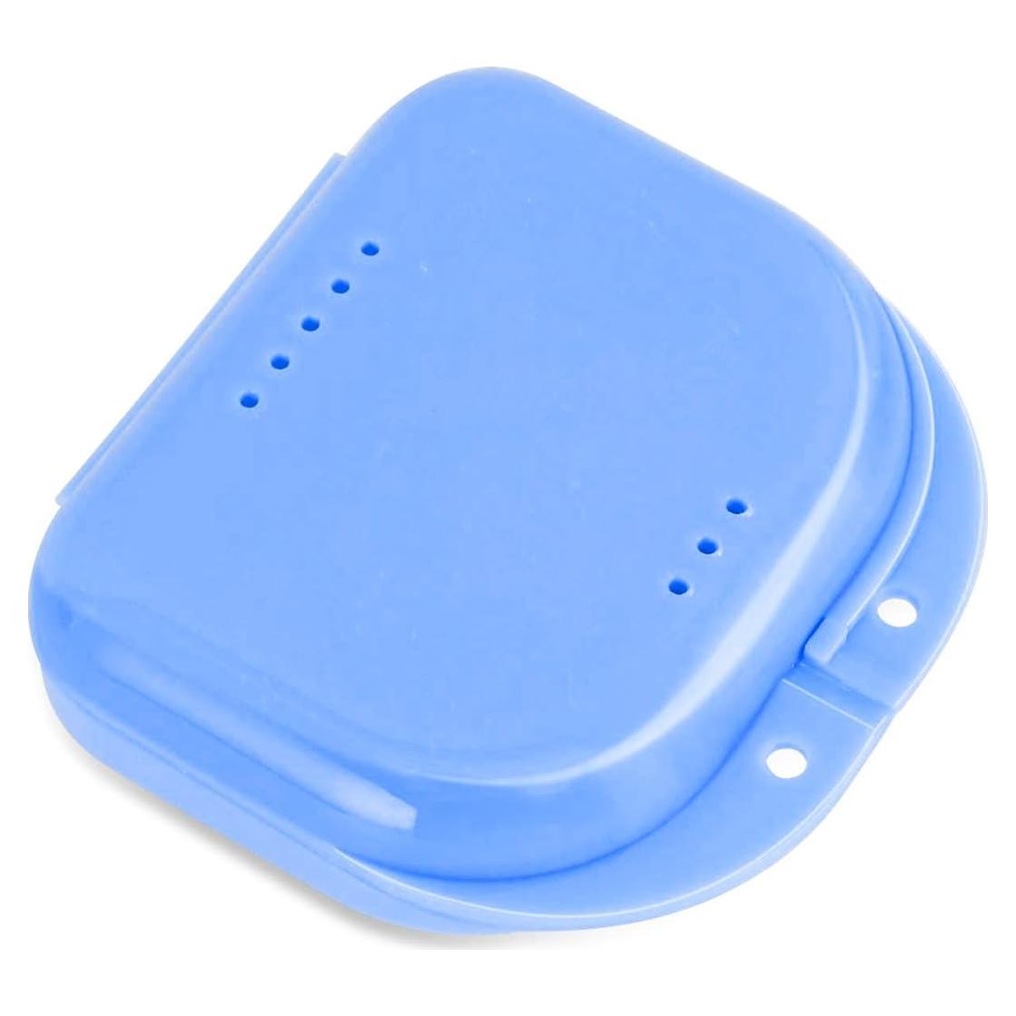 Caja de Retenedor Ortodóntico Annhua con Ventilación - 8x7x2.5 cm