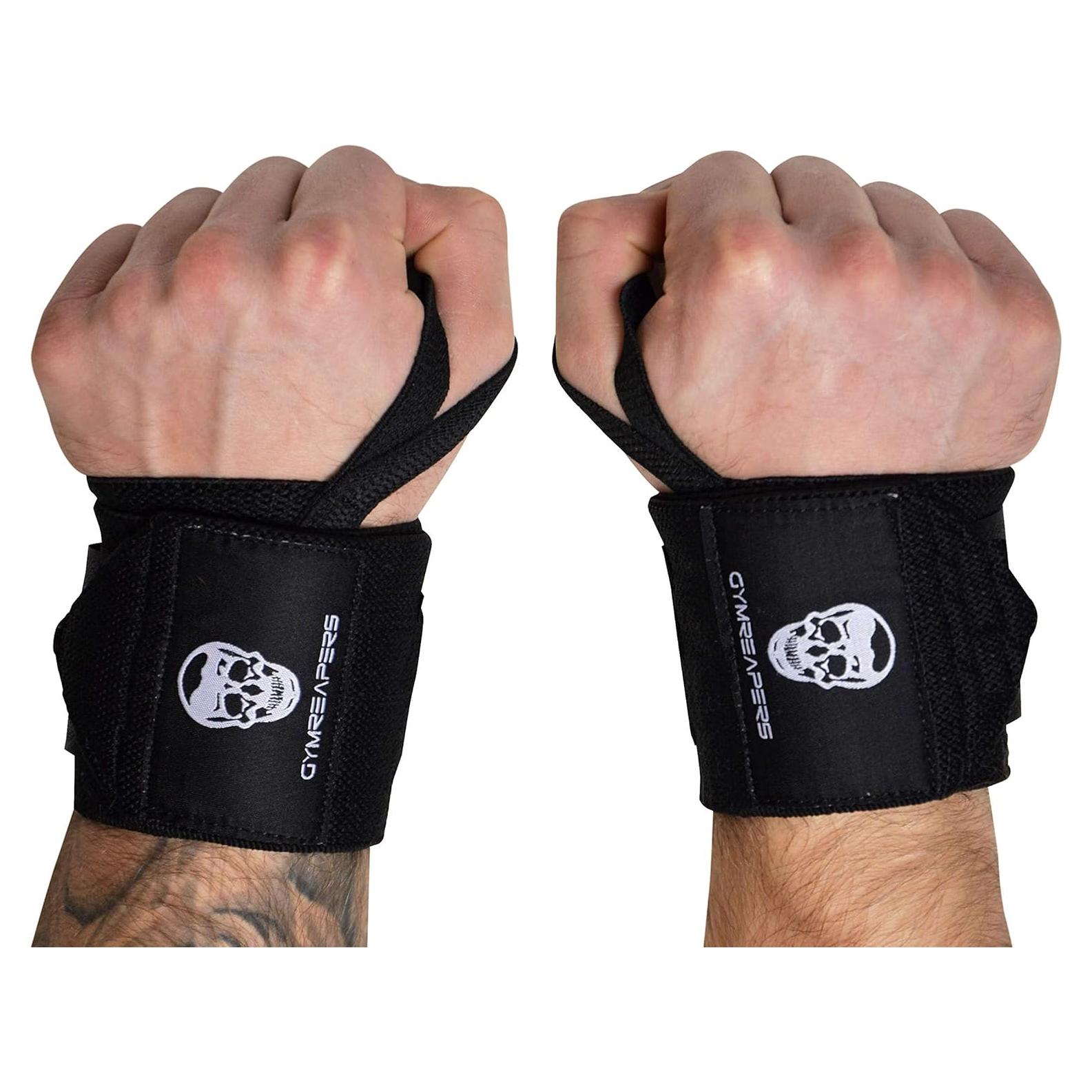 Muñequera de Levantamiento de Pesas Gymreapers 45.72 cm IPF