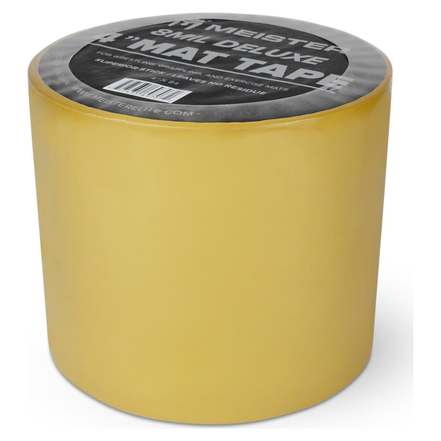 Cinta de Mat Deluxe Meister 10.16 cm x 25.6 m - Transparente