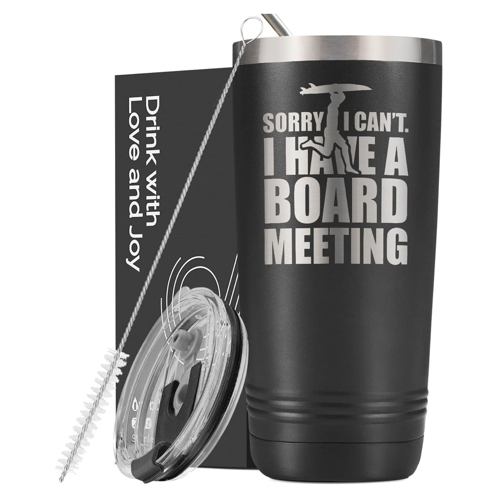 Taza de Acero Inoxidable Onebttl 591ml Surf con Tapa