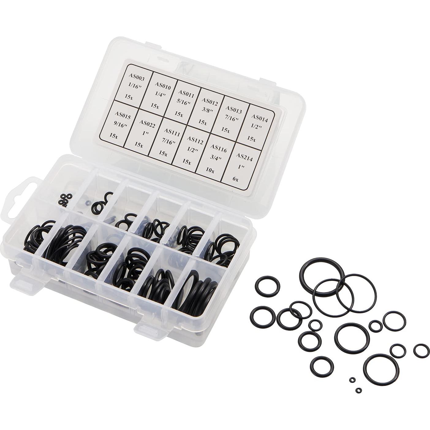 Kit de O-Ring de Buceo Busy-Corner 166 Piezas NBR90