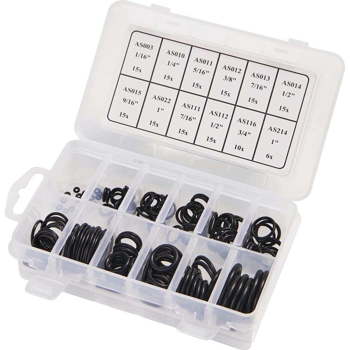 Kit de O-Ring de Buceo Busy-Corner 166 Piezas NBR90