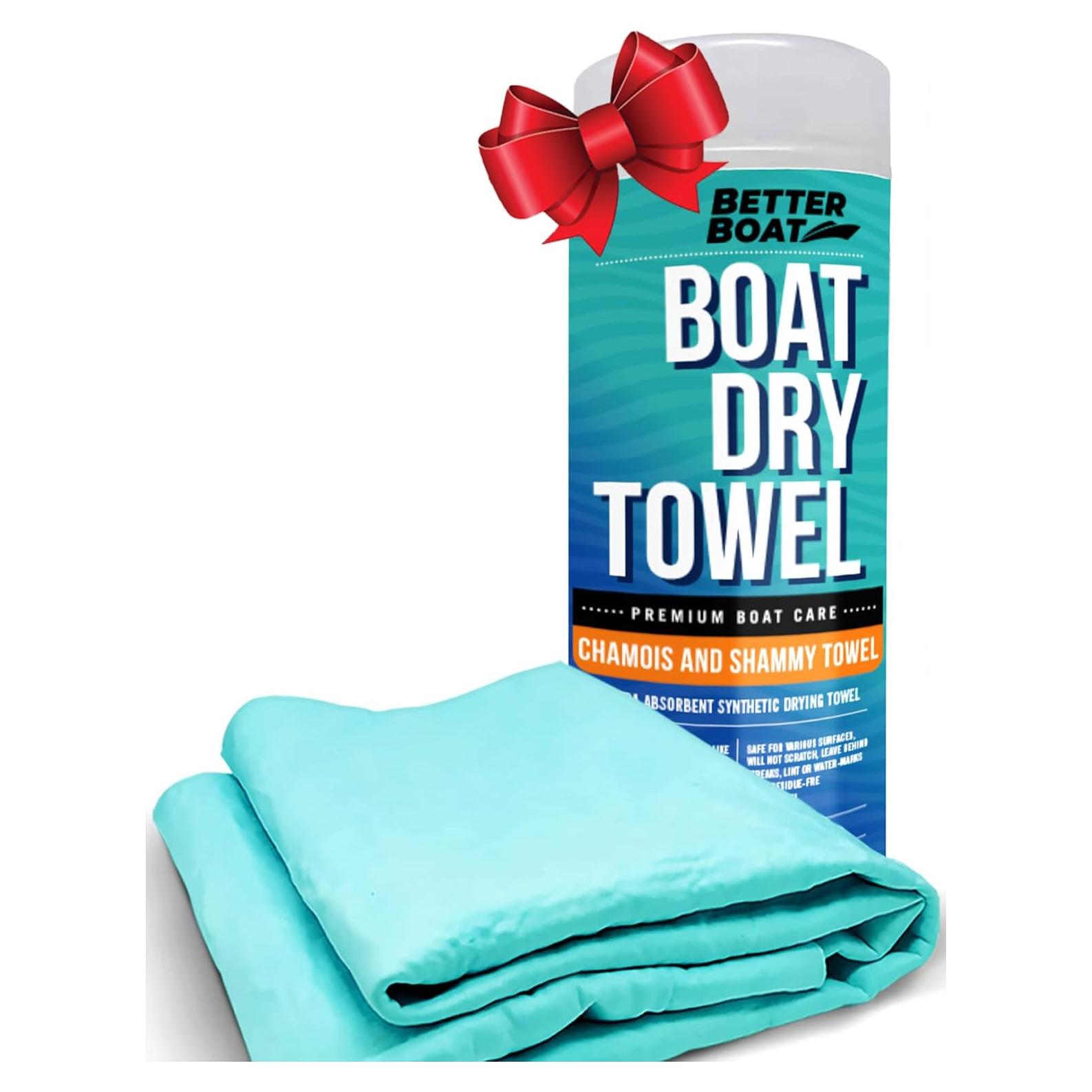 Toalla Chamois Ultra Absorbente Better Boat 1 Paquete Verde Mar