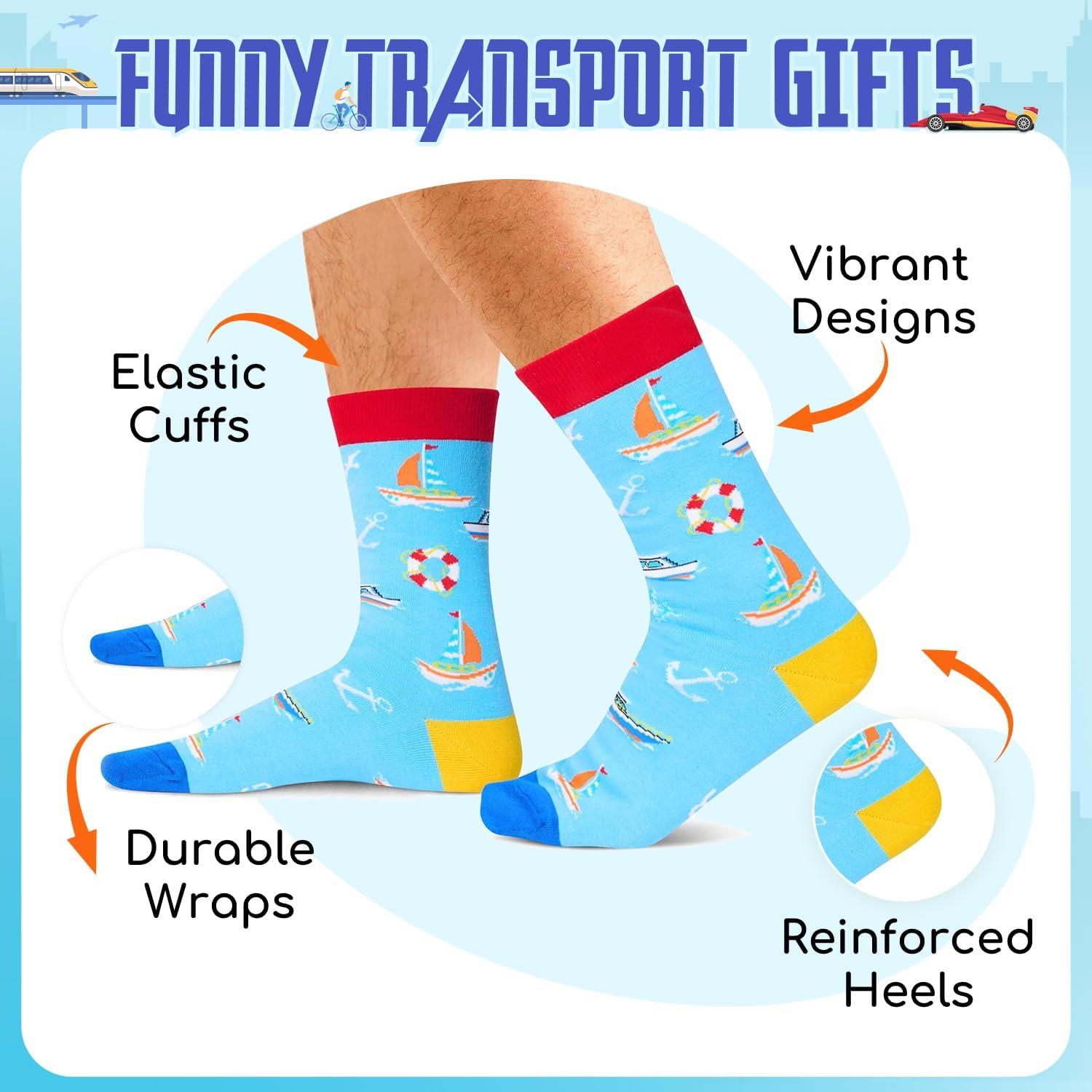 Calcetines de Navegación Zmart para Hombres - Talla Mediana