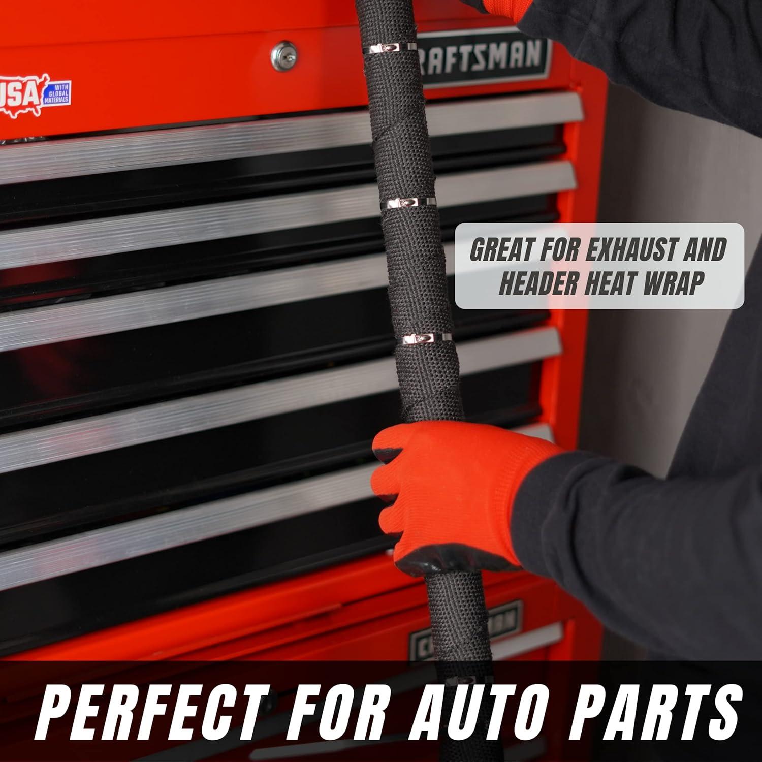 Bridas de Metal 30 cm SunplusTrade 100 Pcs Acero Inoxidable