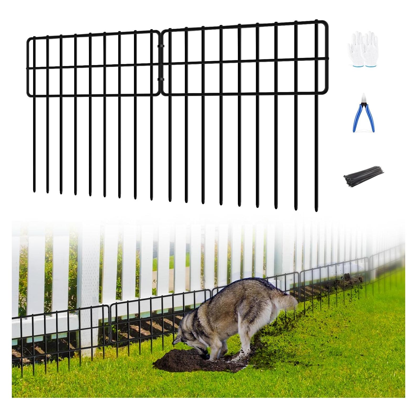 Cerca Barrera para Animales COLRASN 30 Paneles 33cm x 9.14m