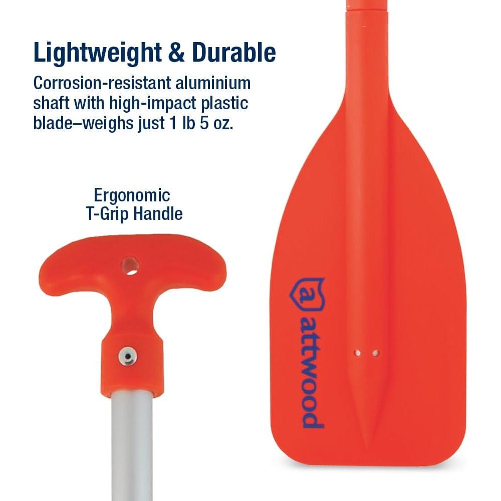 Remo Telescópico de Emergencia Attwood 61-137 cm Naranja