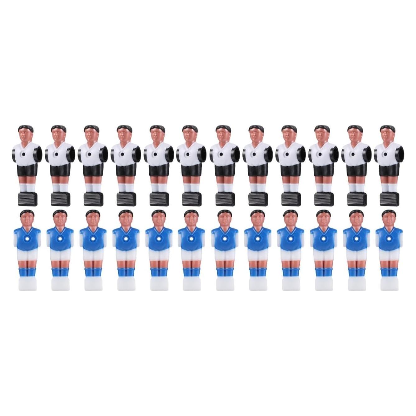 Conjunto de 24 Jugadores de Futbolín BESPORTBLE ABS 11 cm