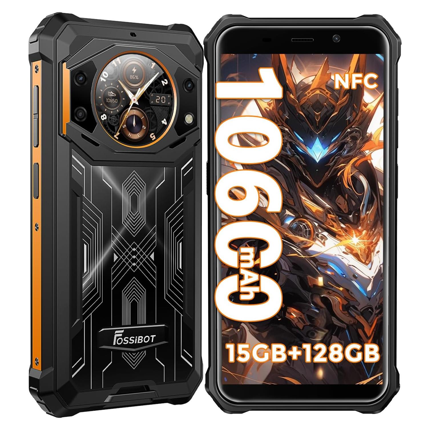 Smartphone Resistente FOSSIBOT F101 Pro 10600mAh 15+128GB