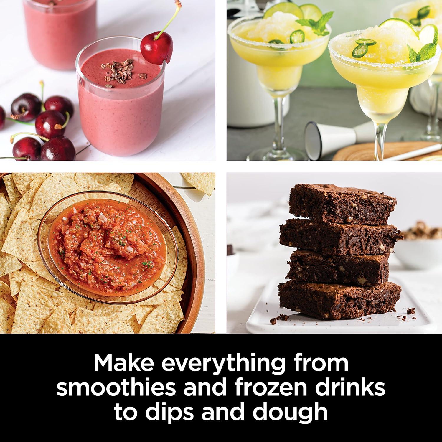 Licuadora Ninja 1200W con Procesador y Auto-IQ 3 Funciones