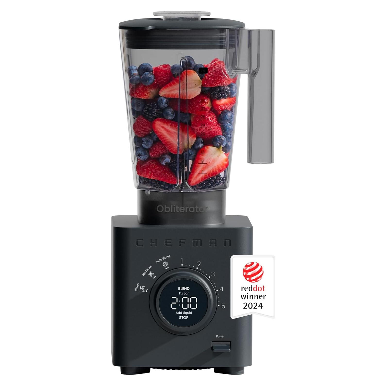 Licuadora Chefman RJ27-T1 1.42L 1380W Auto-Mezcla