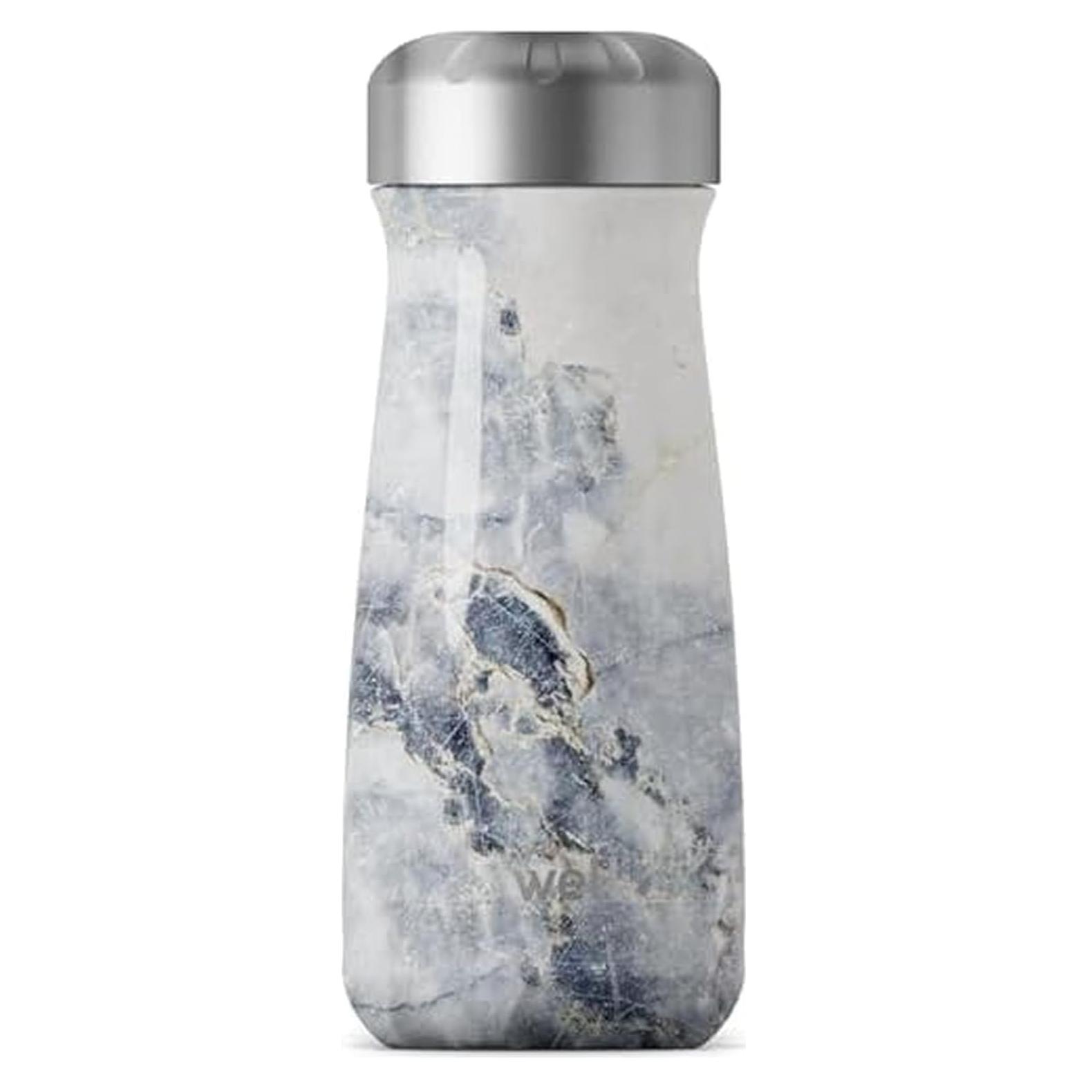 Contenedor Aislado S'well Traveler 16oz Acero Inoxidable Granito Azul