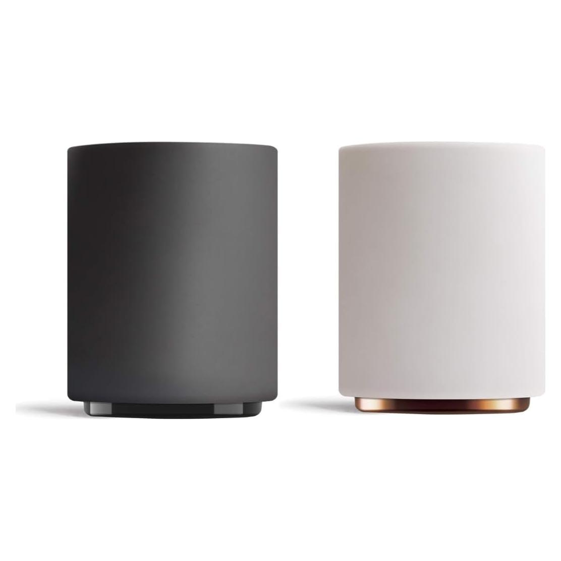 Tazas de Latte Fellow Monty - Cerámica Doble Pared 11 oz - Set de 2