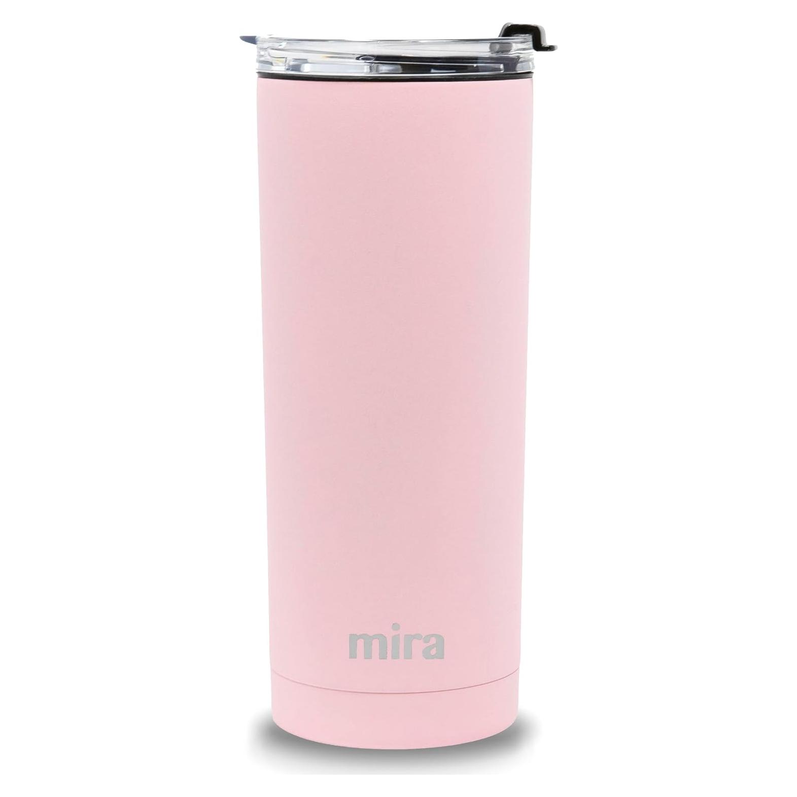 Vaso Aislado al Vacío MIRA 590 ml Doble Pared Rosa Taffy