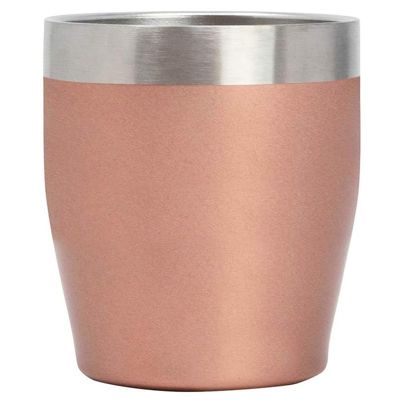 Vaso Aislado al Vacío MIRA 12 oz - Acero Inoxidable Oro Rosa