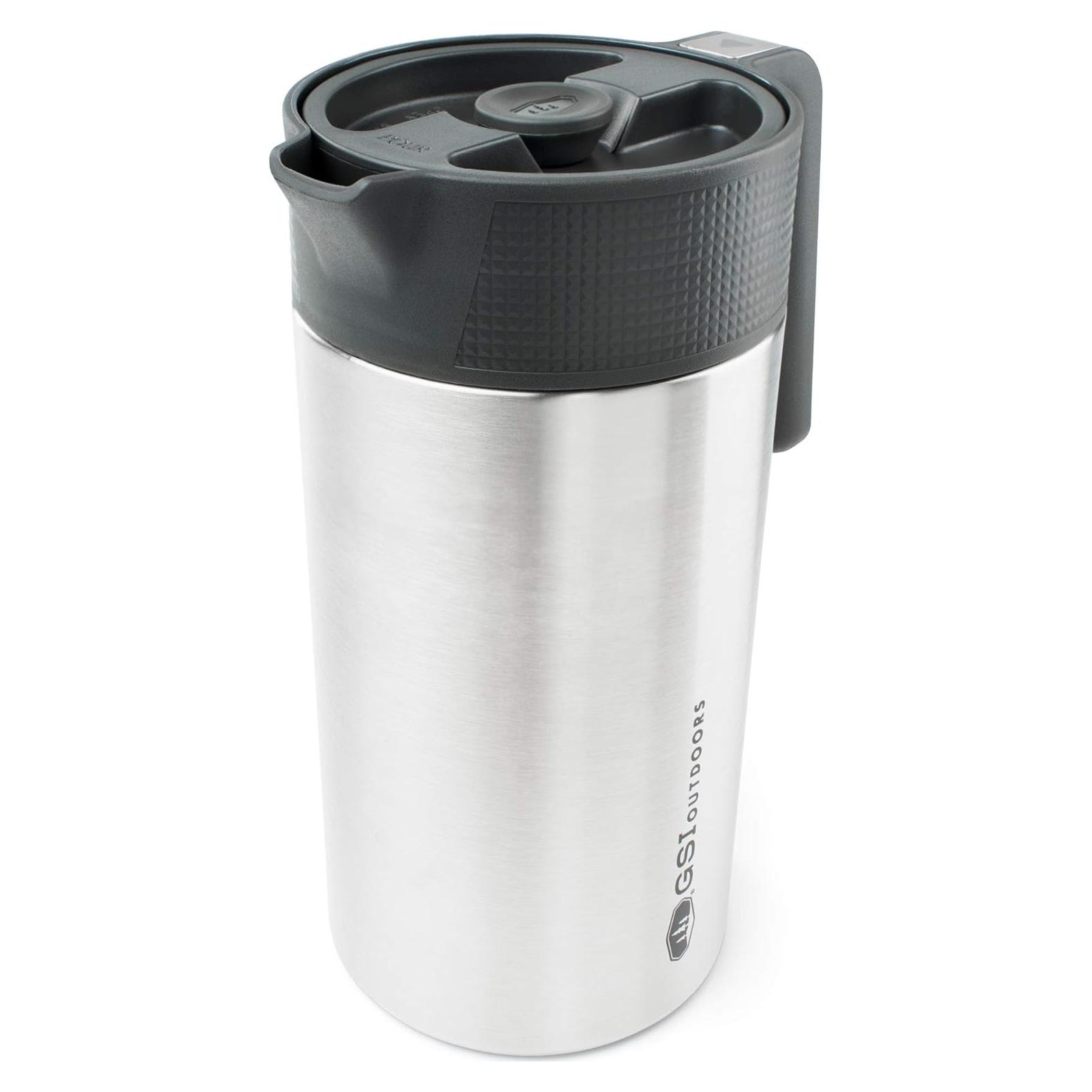 Enfriador de Latas Doble Aislado GSI Outdoors 12 Oz Cepillado