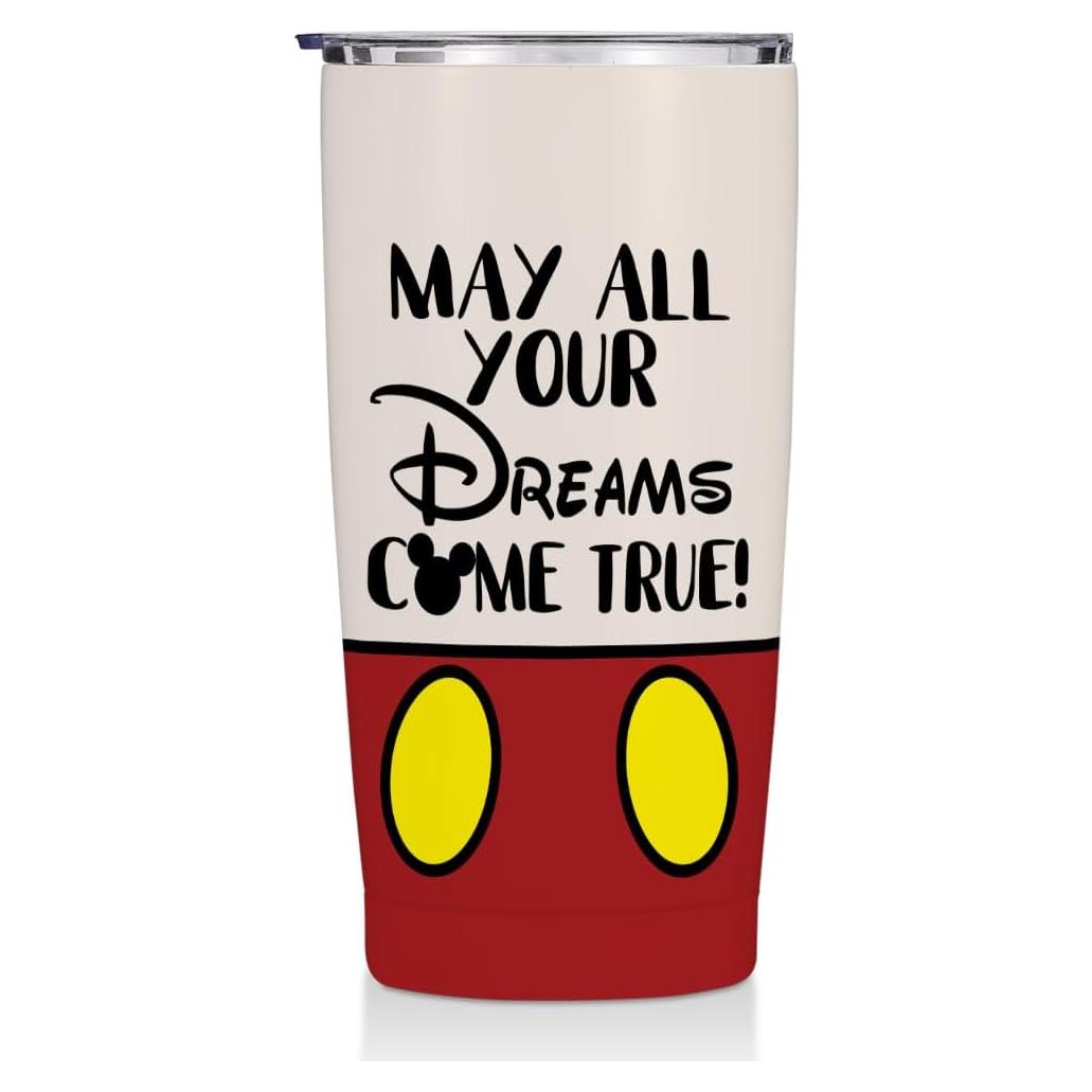 Taza Térmica Jztco 20 oz Ratón de Dibujos Animados Aislada