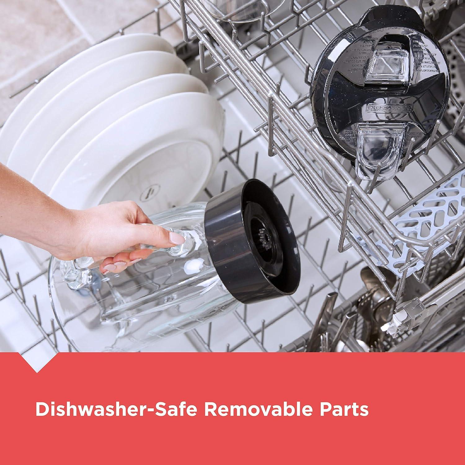 Licuadora BLACK+DECKER PowerCrush 700W Jarra de Vidrio 6 T