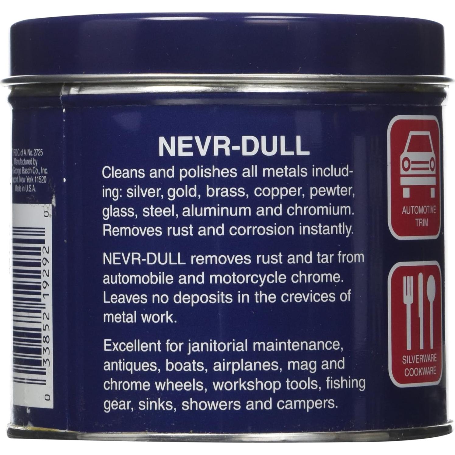 Pulidor Nevr Dull George Basch 148 ml para Metales