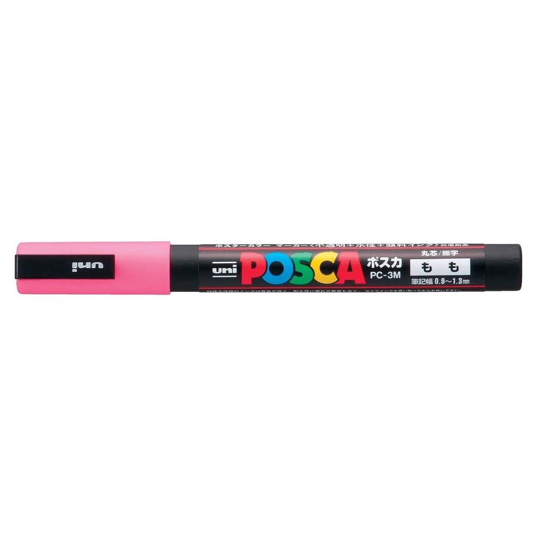Marcador Fino Uni Posca Rosa PC3M.13 1mm