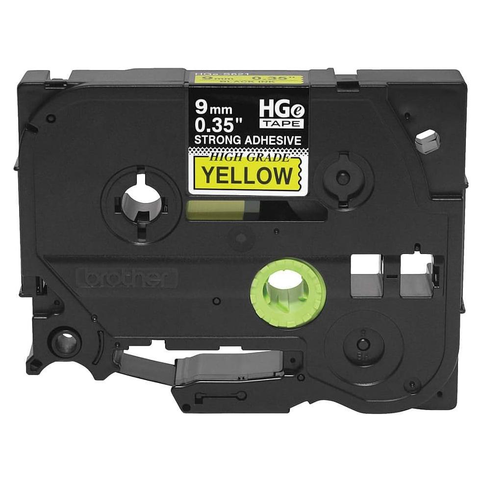 Etiqueta Adhesiva Extra Fuerte Brother HGES6215PK 9mm x 8m