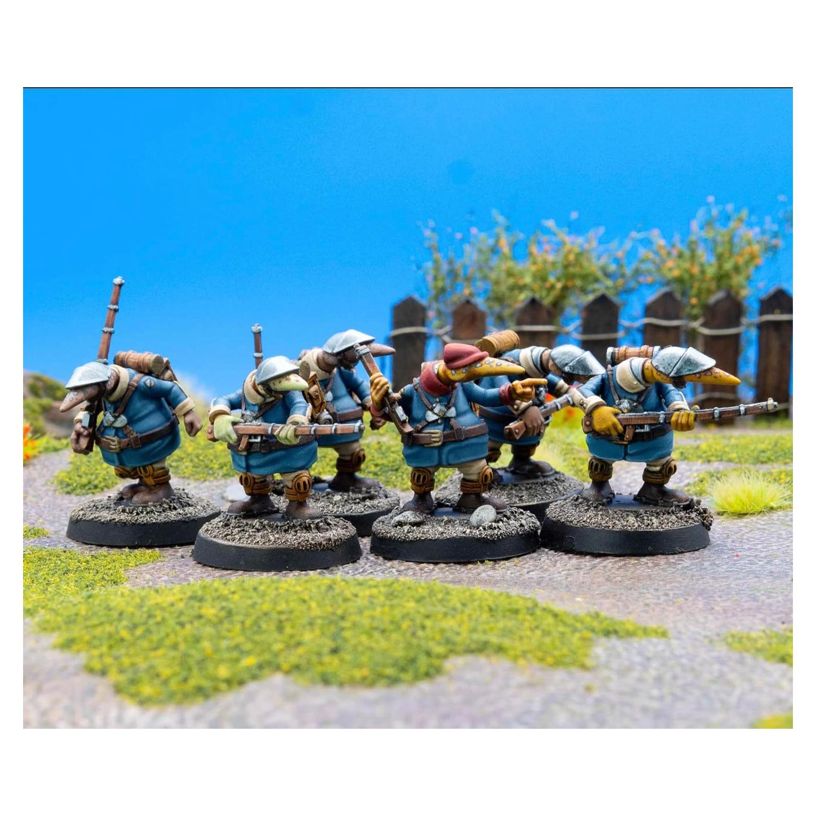 Infantería Coftyran Wargames Atlantic 24 Figuras 28mm