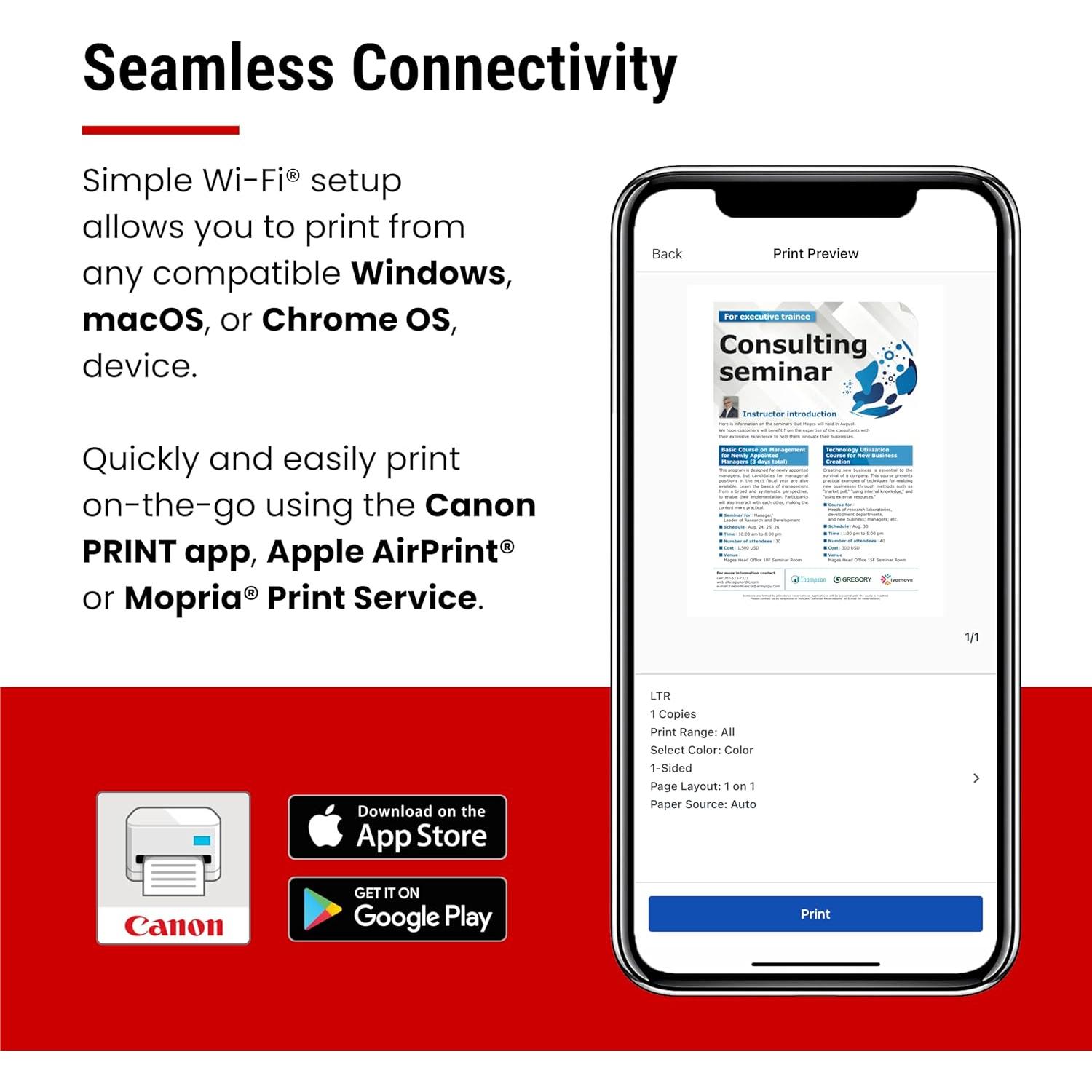 Impresora láser Canon imageCLASS MF462dw II 4 en 1 WiFi 37 PPM