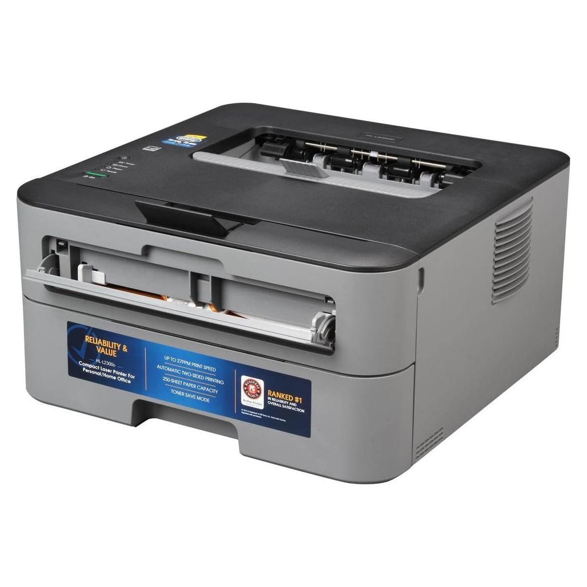 Impresora Láser Monocromática Brother HL-L2300D 2400x600 DPI