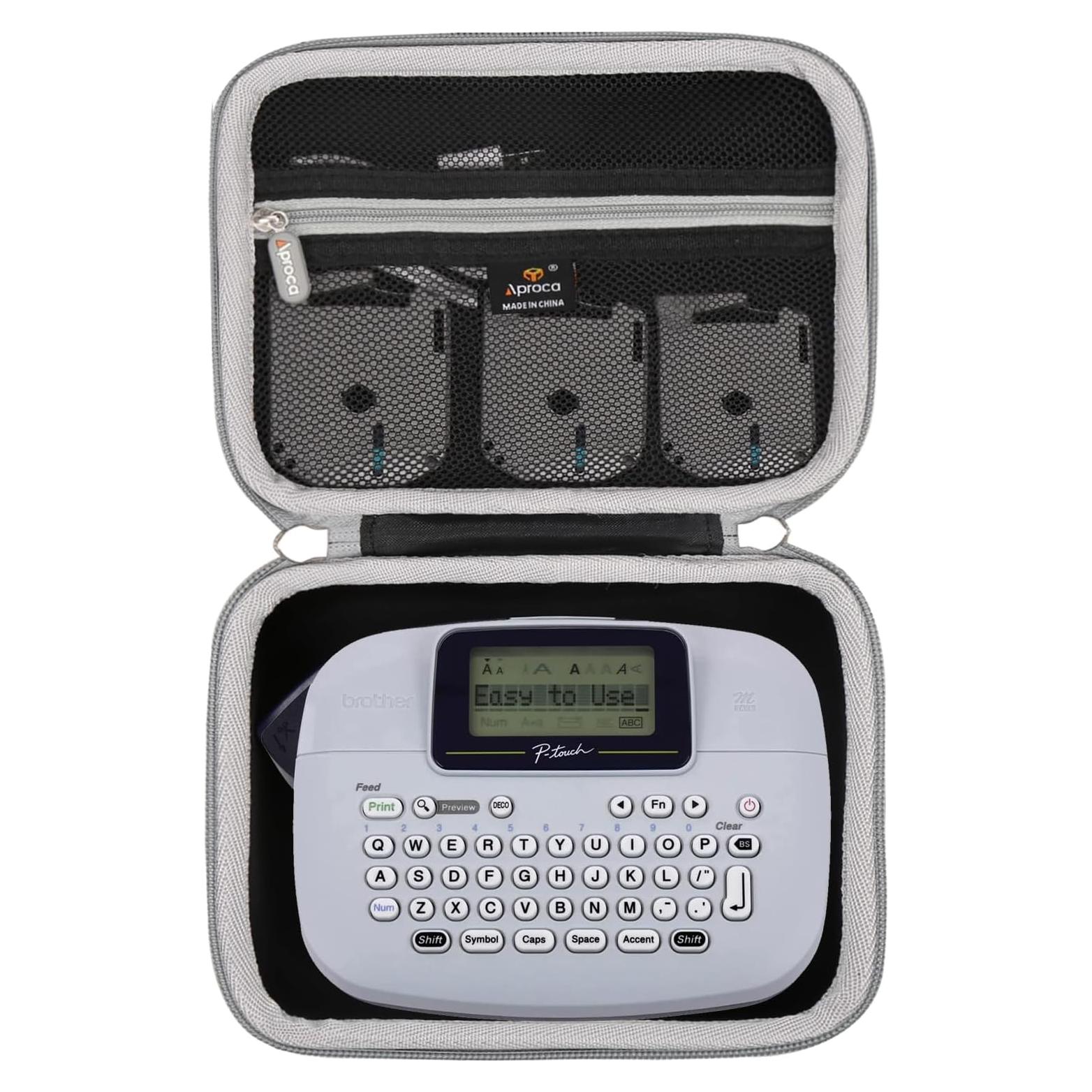 Funda de Almacenamiento Aproca para Impresora Brother PT-M95