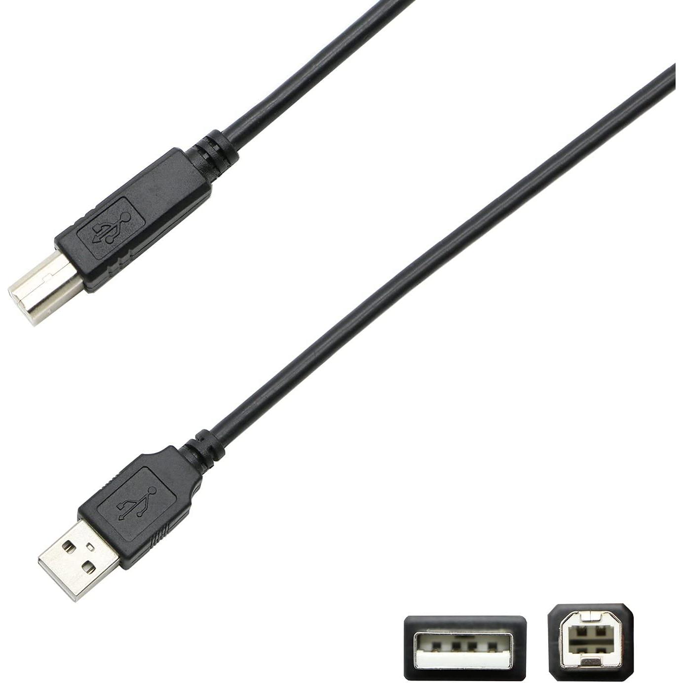 Cable USB 2.0 A a B 3m Storell para Impresoras Canon MG