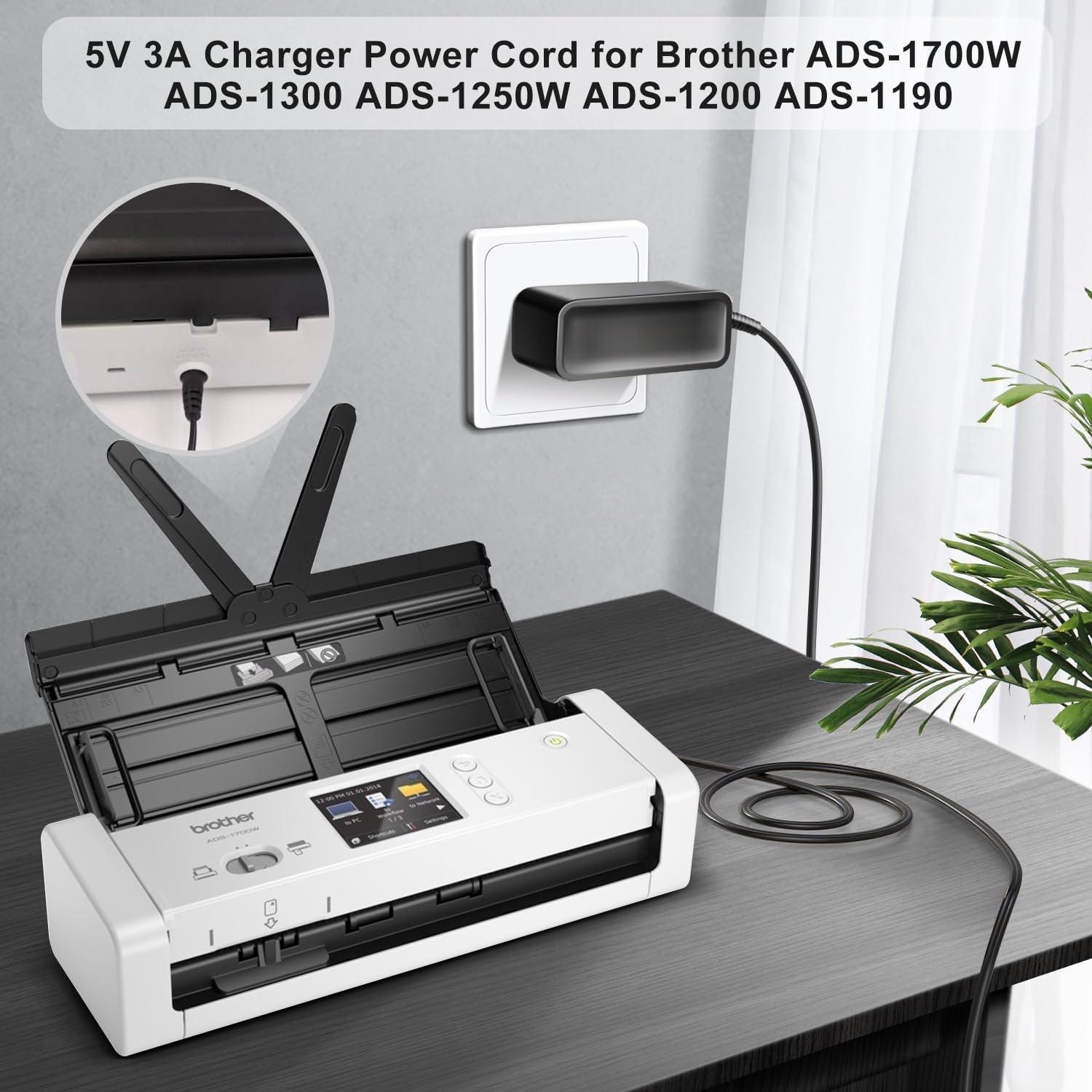 Cargador AC TAIFU 5V 3A para Escáner Brother ADS-1190