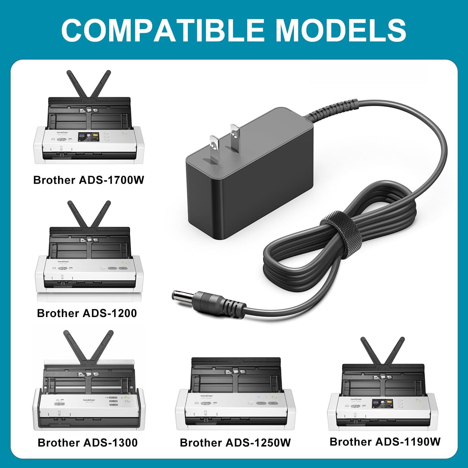 Cargador AC TAIFU 5V 3A para Escáner Brother ADS-1190