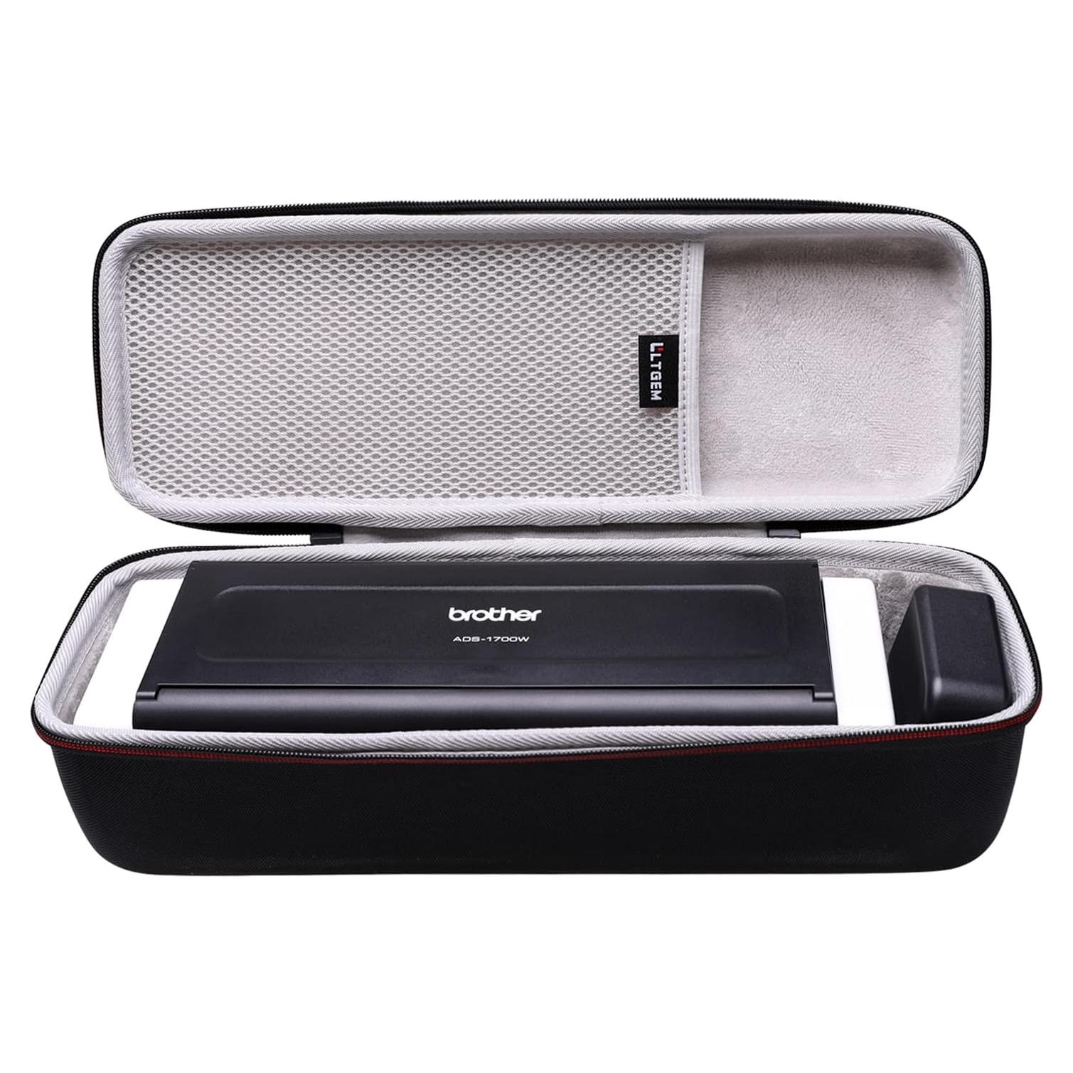 Funda Dura LTGEM para Escáner Brother ADS-1700W/1800W - Protección Viaje