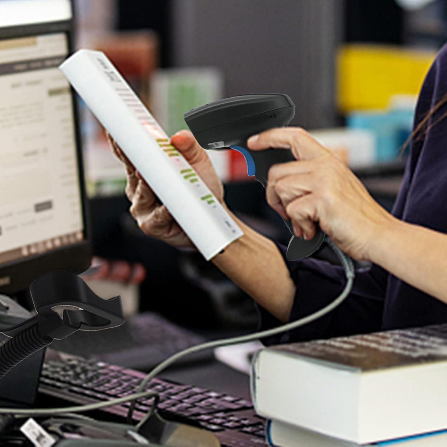 Escáner de Código QR Inalámbrico KILOGOGRAPH con Soporte